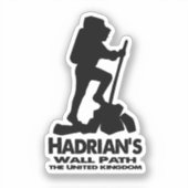 Hike Hadrian's Wall Path - Sticker België (Voorkant)