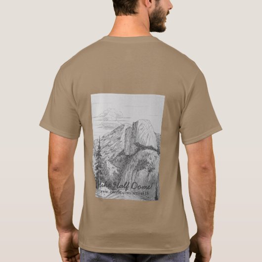 Hike Half Dome T-Shirt (Achterkant)