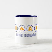 Hike Hawaii Tweekleurige Koffiemok (Center)