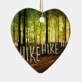 Hike Hike Hike Keramisch Ornament (Rechts)
