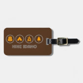 Hike Idaho Bagagelabel (Voorkant horizontaal)