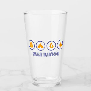 Hike Illinois Glas