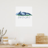 Hike it en Like it Poster (Keuken)