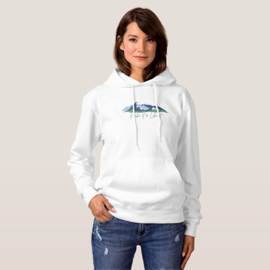 Hike it & Like it Dames Hoodie (Voorkant volledig)