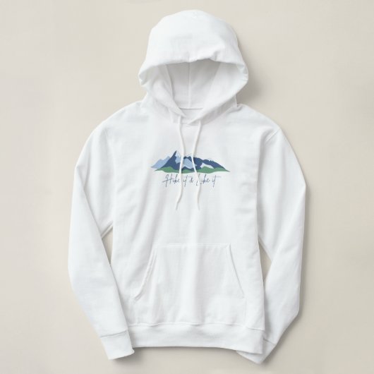 Hike it & Like it Dames Hoodie (Design voorkant)
