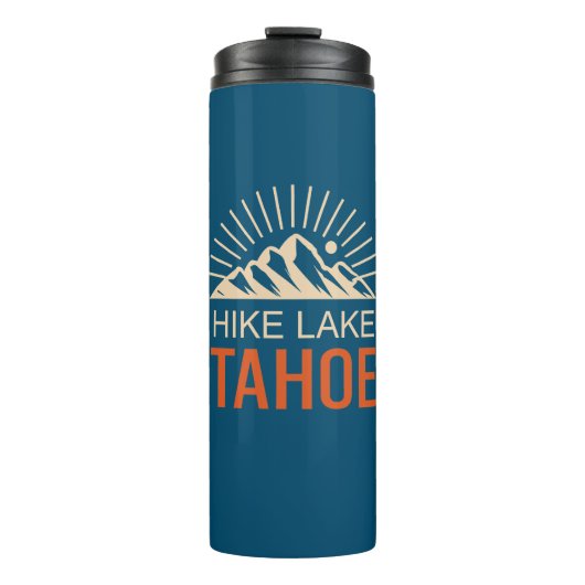 Hike Lake Tahoe Sunburst Thermosbeker (Voorkant)
