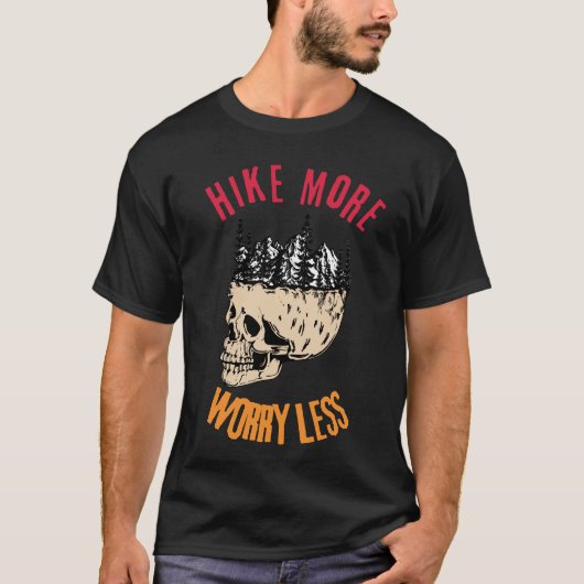 Hike Meer stress minder T-shirt (Voorkant)