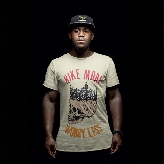 Hike Meer stress minder T-shirt