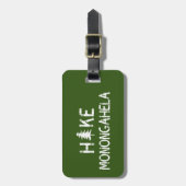 Hike Monongahela West Virginia Tree Bagagelabel (Voorkant verticaal)
