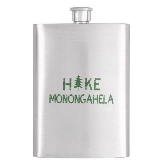 Hike Monongahela West Virginia Tree Flacon (Voorkant)
