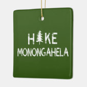 Hike Monongahela West Virginia Tree Keramisch Ornament (Links)