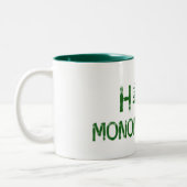 Hike Monongahela West Virginia Tree Tweekleurige Koffiemok (Links)