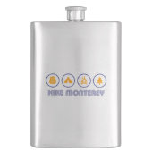 Hike Monterey California Flacon (Voorkant)