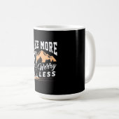 Hike more Angst Minder Koffiemok (Voorkant rechts)
