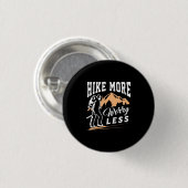 Hike more Angst Minder Ronde Button 3,2 Cm (Voorkant /achterkant)