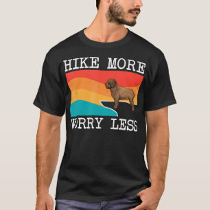 Hike more Angst Minder Spaans water Dog Grafisch H T-shirt