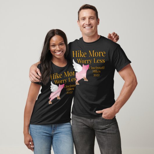 Hike more Angst Minder T-shirt (Unisex)