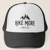 Hike more Angst Minder Trucker Pet (Voorkant)