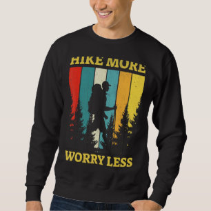 Hike more Angst Miness Campfire Mountains Camping Trui