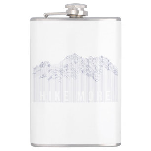 Hike More Mountains Heupfles