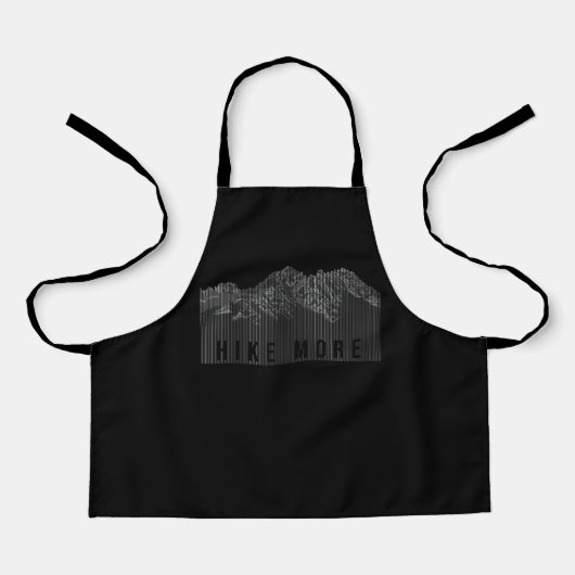 Hike More Mountains White Schort (Voorkant)