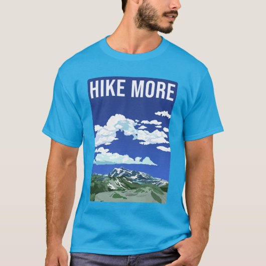 Hike More T-Shirt (Voorkant)