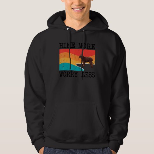 Hike more Worker Miness Irish Water Spaniel Graphi Hoodie (Voorkant)