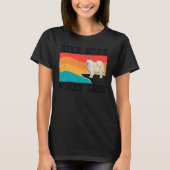 Hike More Worker Miness Samoyed Graphic Hiking T-shirt (Voorkant)