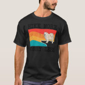 Hike More Worker Miness Samoyed Graphic Hiking T-shirt (Voorkant)
