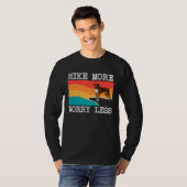 Hike More Worry Less Boxer Graphic Hiking T-shirt (Voorkant volledig)