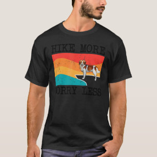 Hike more Worry Less Nederlandse Kooikerhondje Dog T-shirt