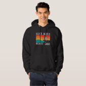 Hike More Worry Less Norwegian Lundehund Graphic H Hoodie (Voorkant volledig)