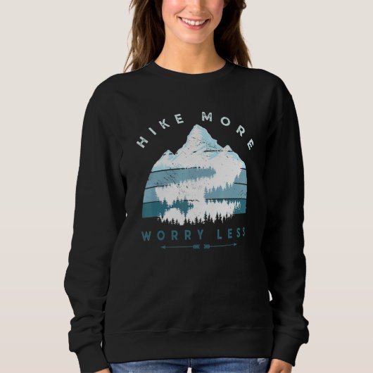 Hike more Worry Miness Hiking Climping Outdo Trui (Voorkant)