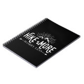 Hike more Worry Miness, Hiking Mountains Funny Notitieboek (Linkerzijde)