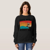 Hike more Worry Miness Skye Terrier Graphic Hiking Trui (Voorkant volledig)