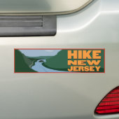 Hike New Jersey - Sticker (Op auto)