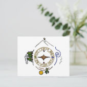 Hike Our Planet Hiker's Soul Compass Briefkaart (Staand voorkant)