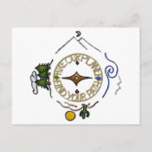 Hike Our Planet Hiker's Soul Compass Briefkaart (Voorkant)