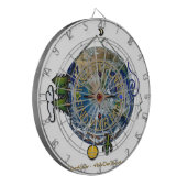 Hike Our Planet Hiker's Soul Compass Earth Dartbord (Voorkant Links)