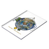 Hike Our Planet Hiker's Soul Compass Earth Notitieboek (Linkerzijde)