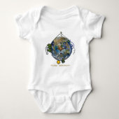 Hike Our Planet Hiker's Soul Compass Earth Romper (Voorkant)