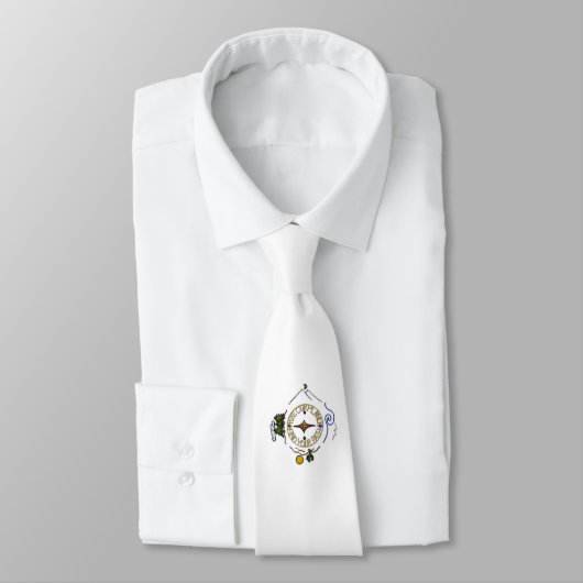 Hike Our Planet Hiker's Soul Compass op White Stropdas (Gebonden)