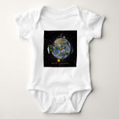 Hike Our Planet Hiker's Soul Compass Space Romper (Voorkant)