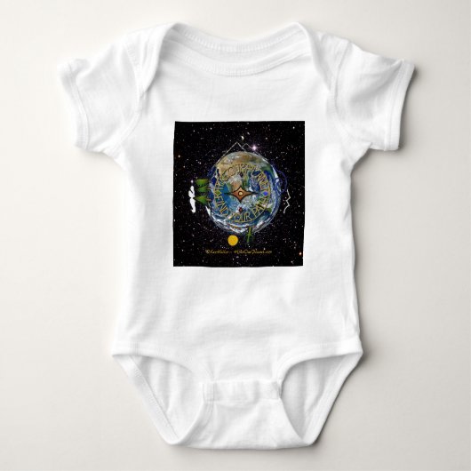 Hike Our Planet Hiker's Soul Compass Space Romper (Voorkant)
