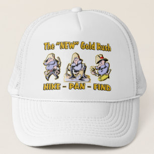 "Hike - Pan - Find" (Hike - Pan - Zoeken) De "NEW" Trucker Pet