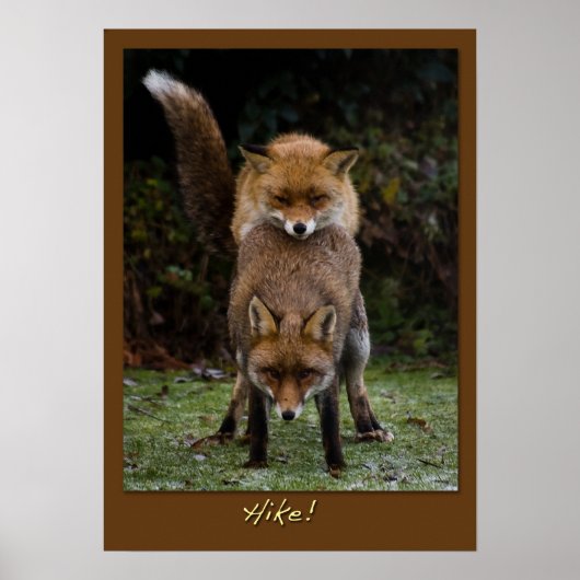 Hike! Poster (Voorkant)