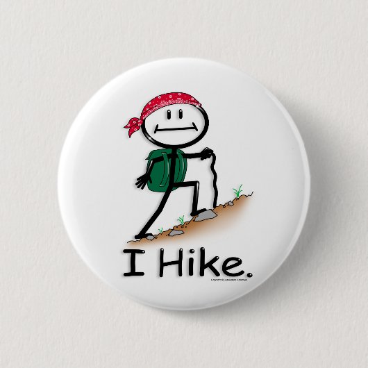 Hike Ronde Button 5,7 Cm (Voorkant)