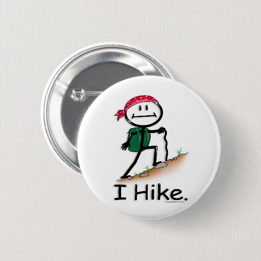 Hike Ronde Button 5,7 Cm (Voorkant /achterkant)