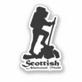 Hike - Scottish National Trail - Sticker (Voorkant)