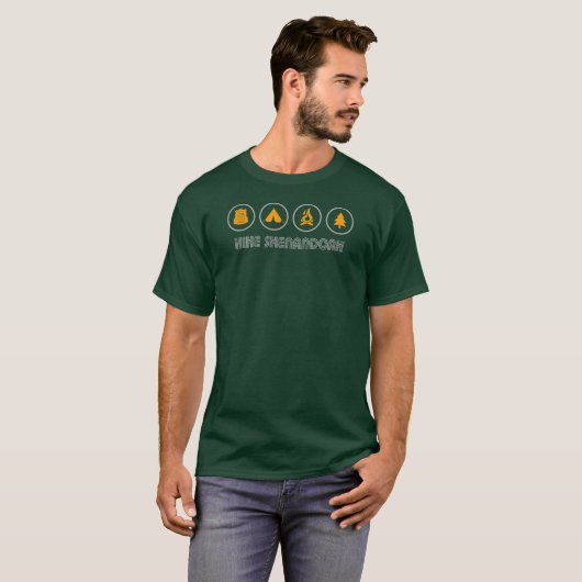 Hike Shenandoah T-shirt (Voorkant volledig)
